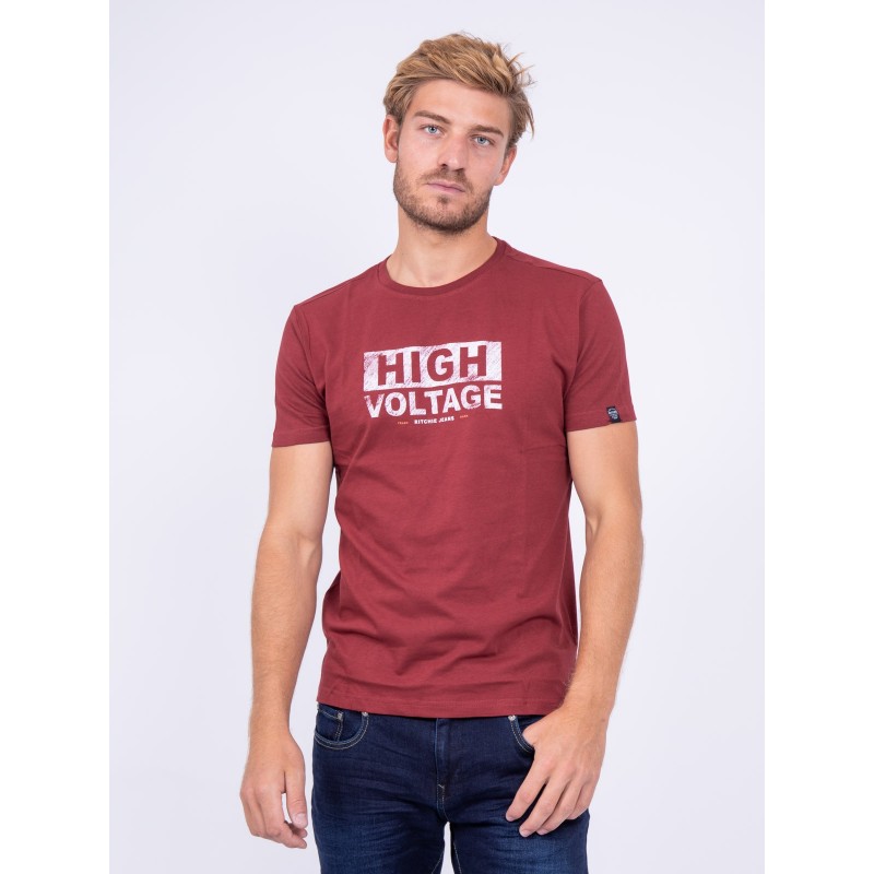 T-shirt Col Rond Pur Coton Jatman, RITCHIE