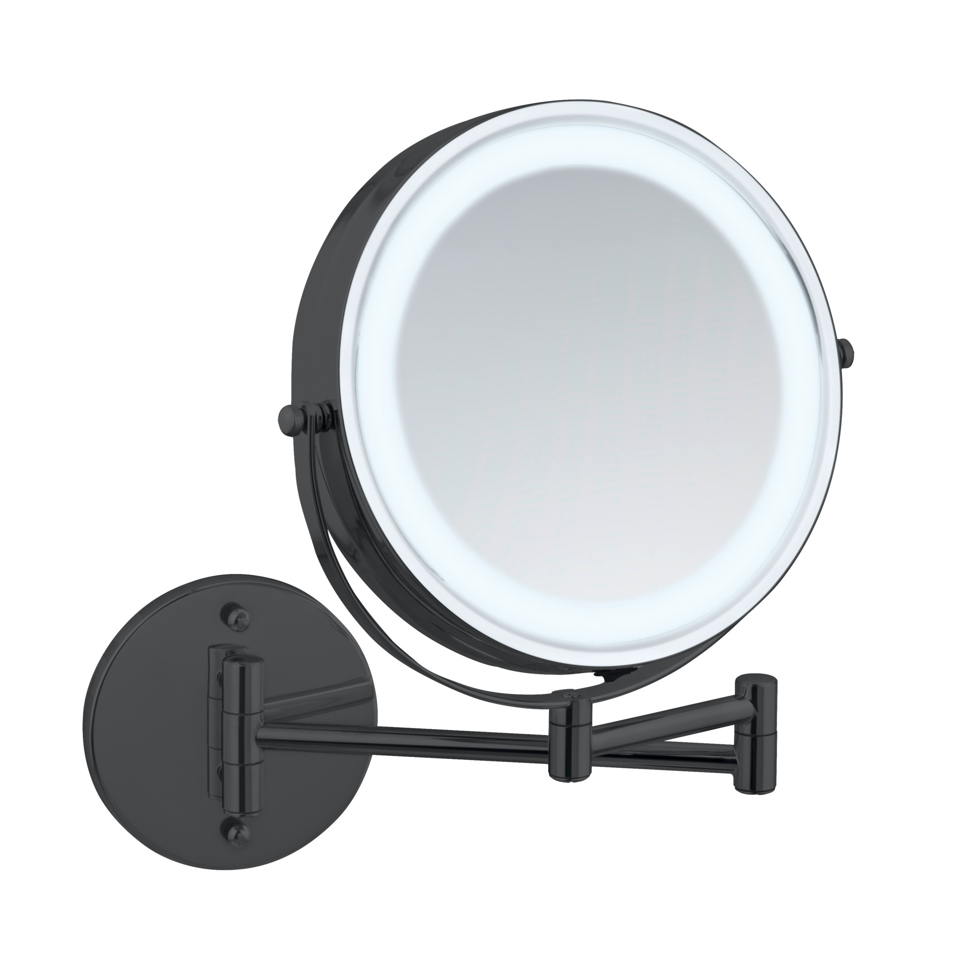 Miroir mural LED grossissant x5 LUMI, WENKO