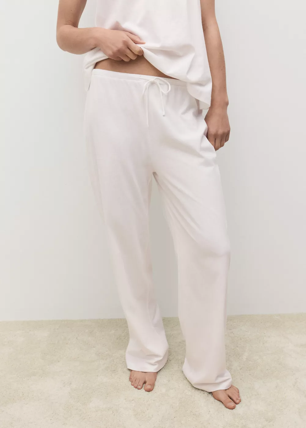 Pantalon de pyjama coton, MANGO