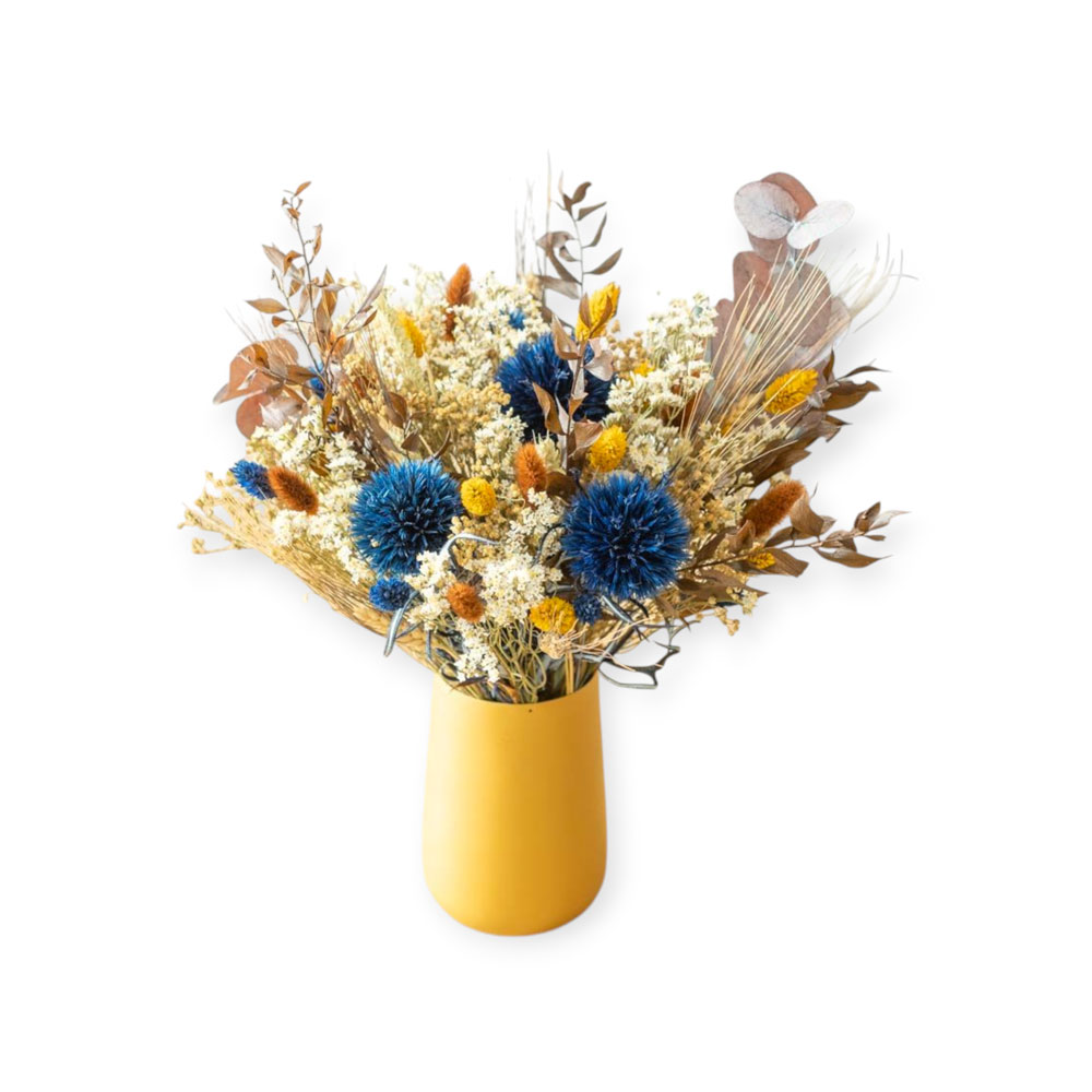 Bouquet de fleurs séchées Lucienne M, RECONCILIATION VEGETALE