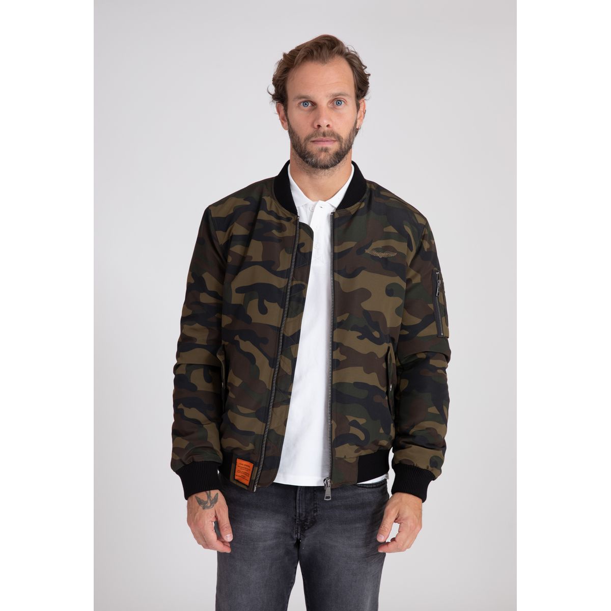 Veste shop multicolore homme