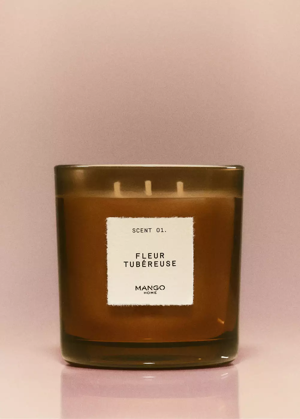 Bougie parfumée FLEUR TUBÉREUSE 500 g, MANGO HOME