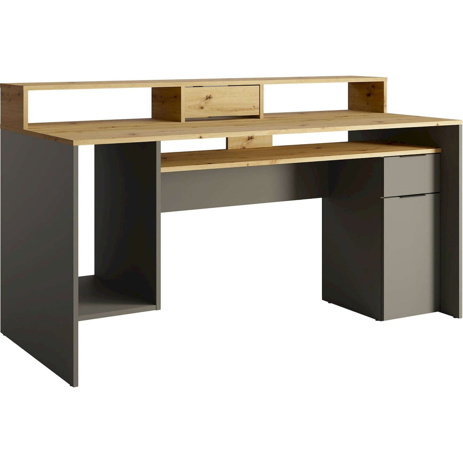 Bureau avec rangement et tiroir collection GIKKO, RECOLLECTION