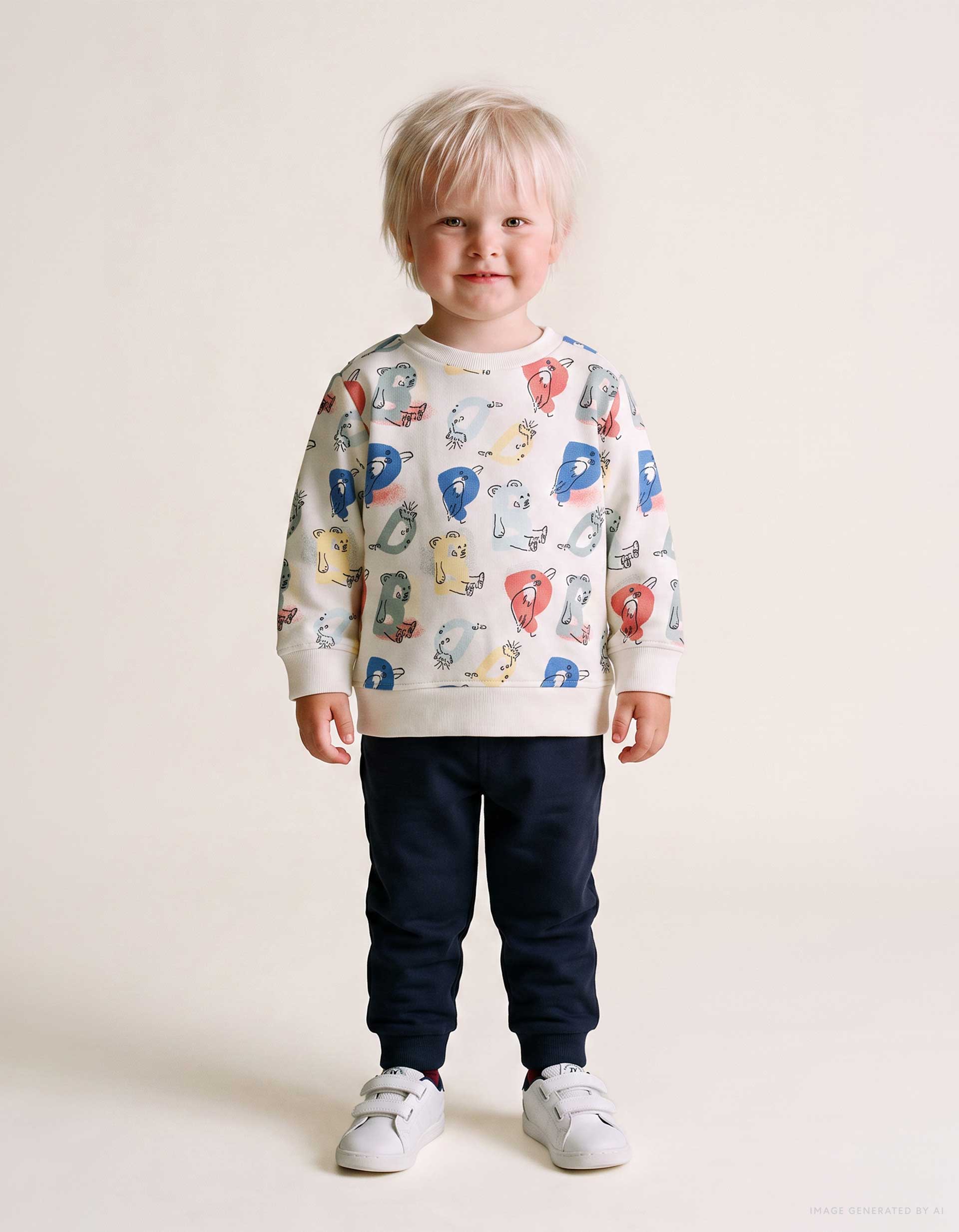 Ensemble de jogging avec lettres imprimées, ZIPPY