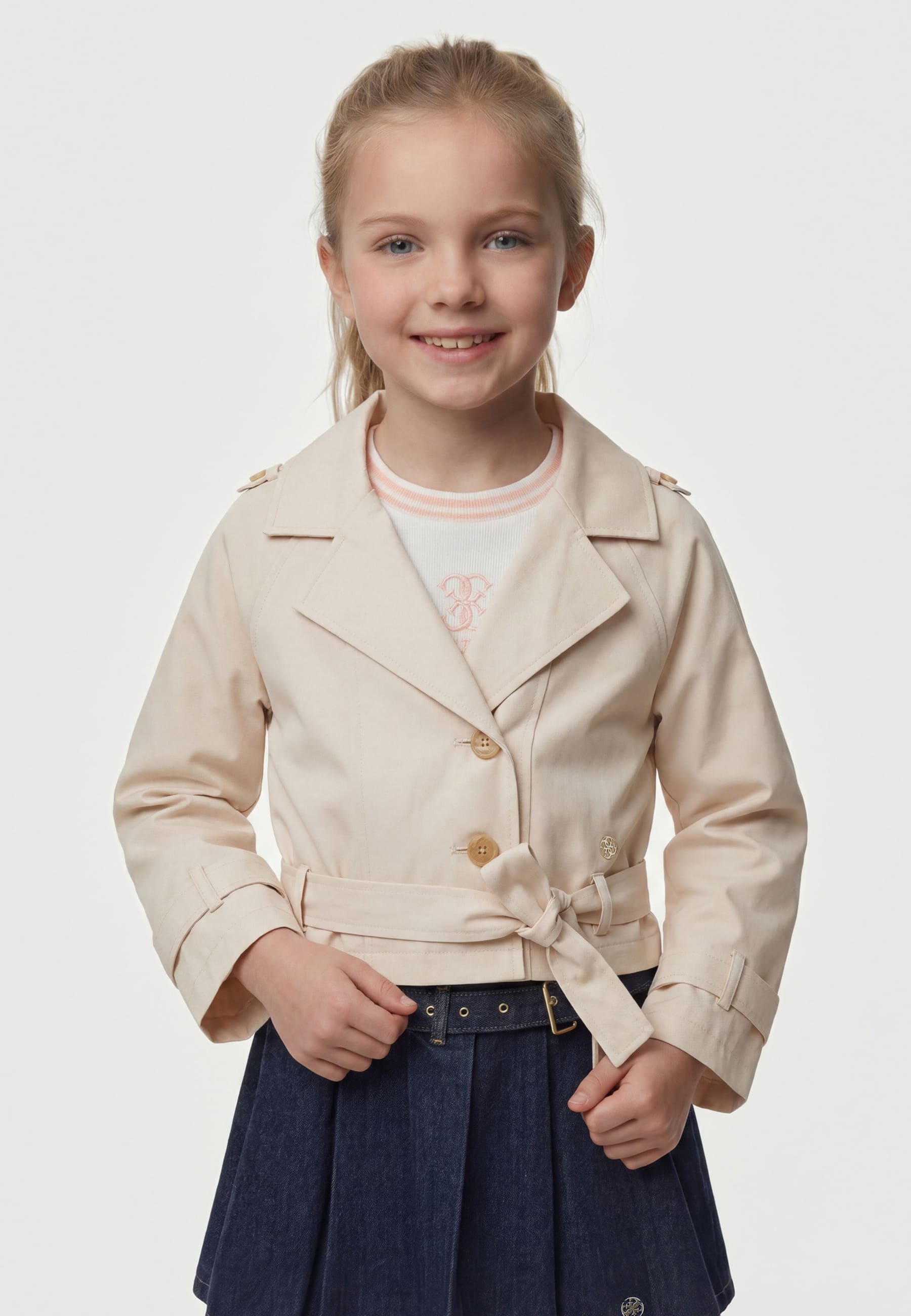 Trench Crop En Toile, GUESS KIDS