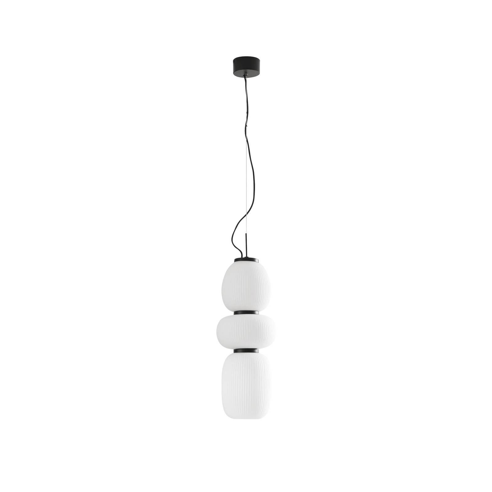 Suspension en verre scandinaveLED, Lucya, LUCANDE