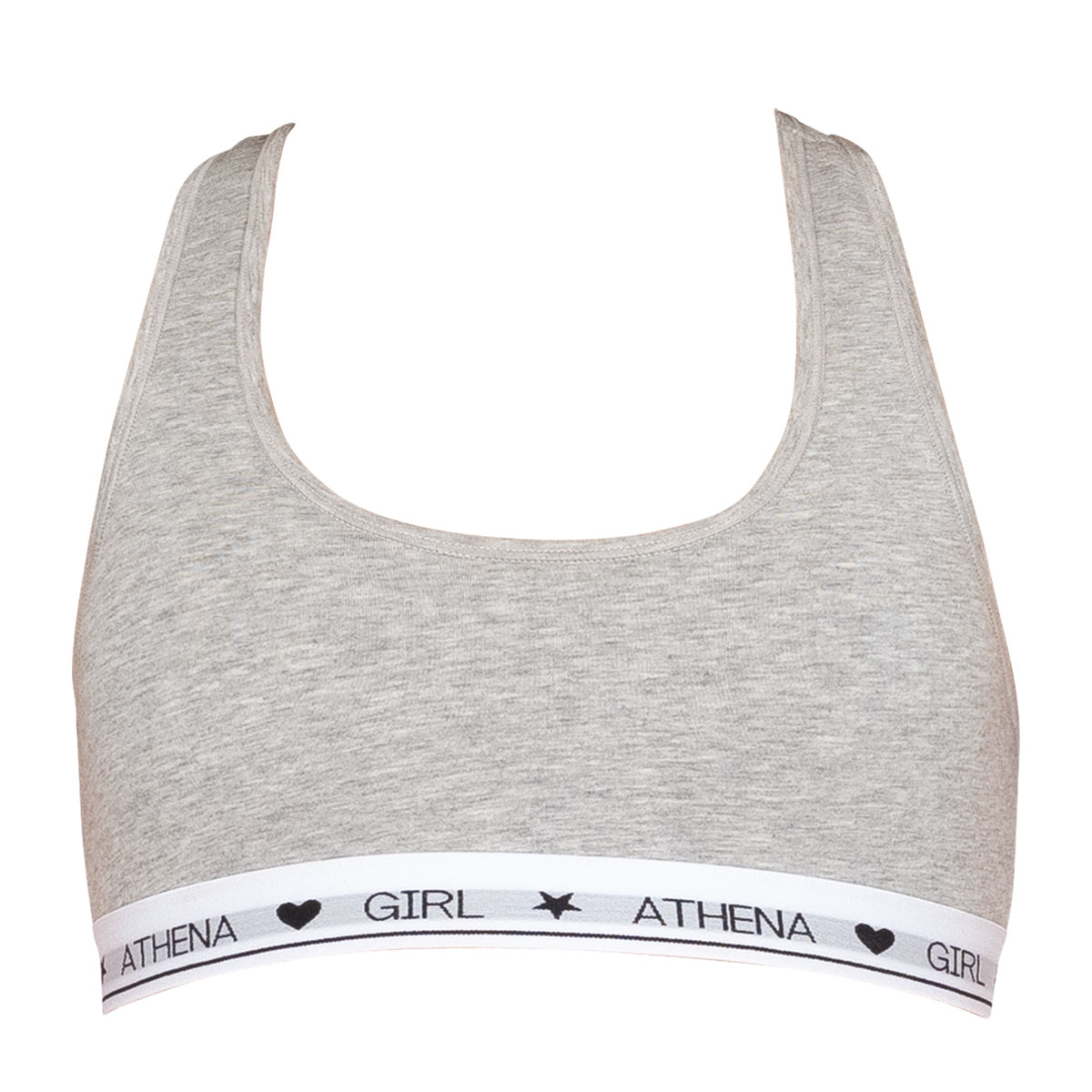 Brassière en coton, coques amovibles, ATHENA