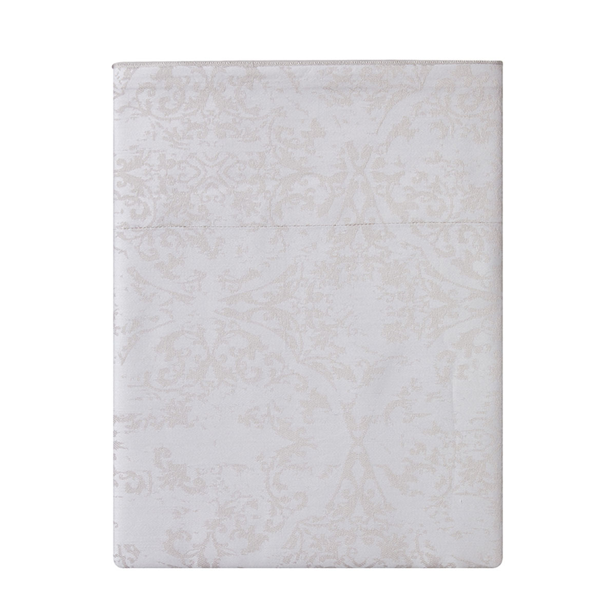 Drap plat imprimé en satin de coton bio, QUANTIQUE, ALEXANDRE TURPAULT