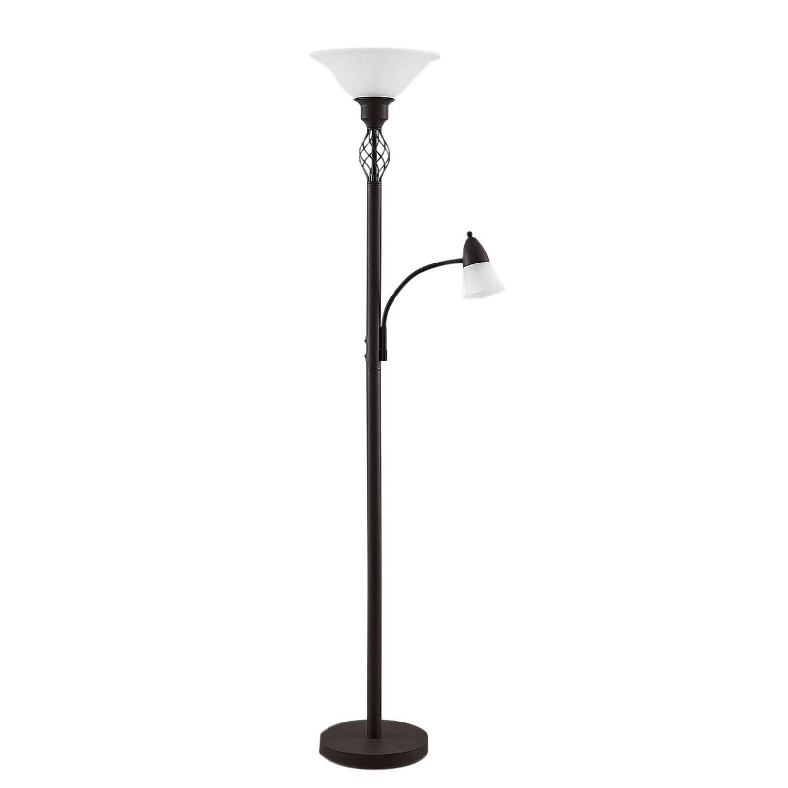 Lampadaire en métal traditionnel, Dunja, LUCANDE