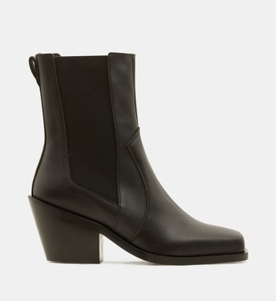 Bottines À Talons Faustine Style Western Pu Vegan, STUDIO CELESTE