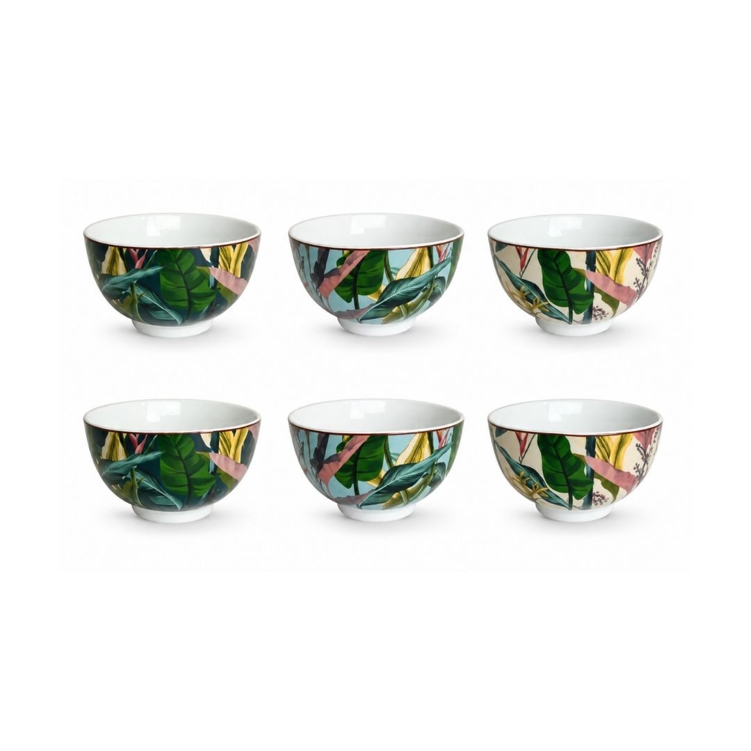 Lot de 6 petits bols, BORNEO, ARTIME