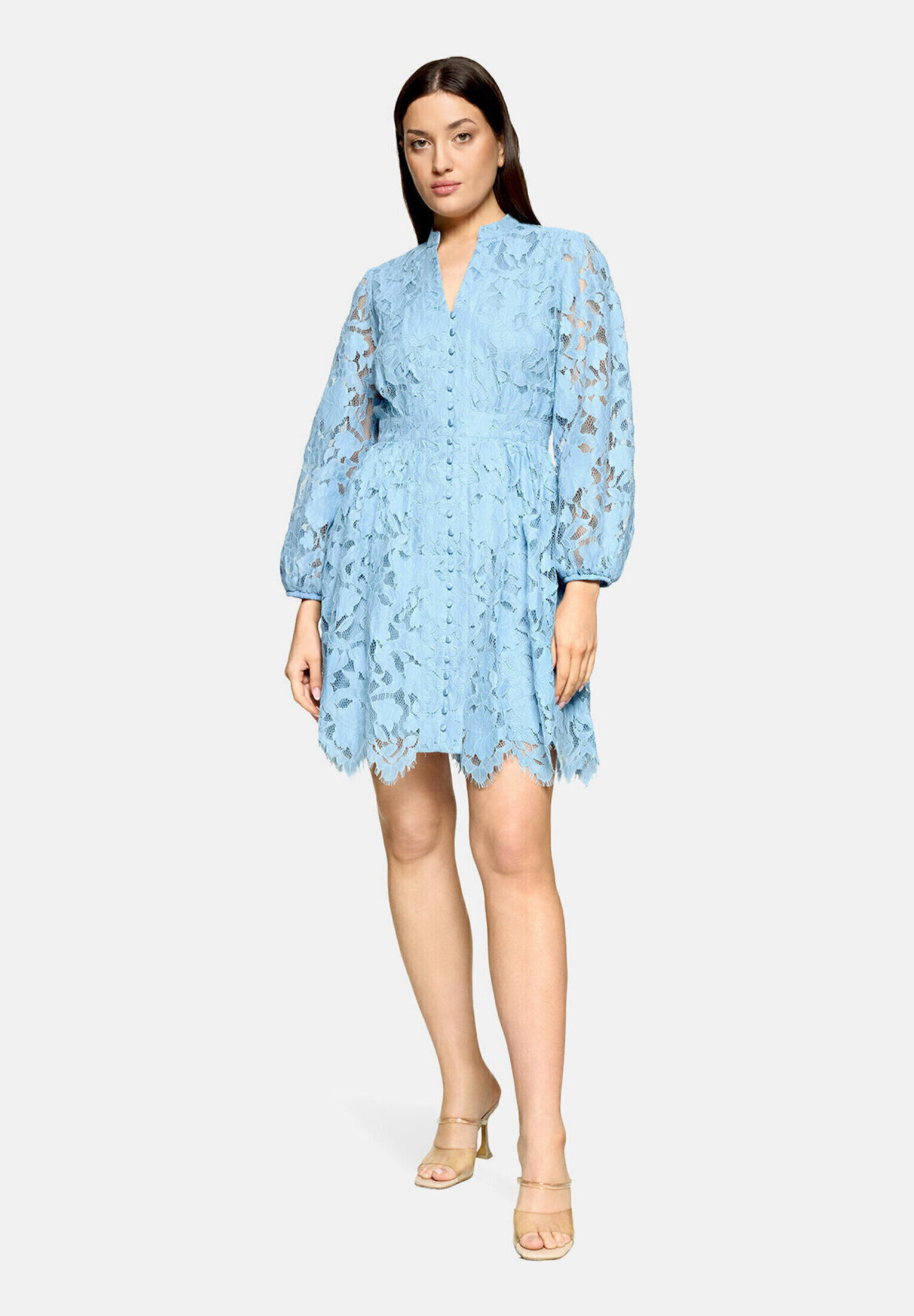 Robe en dentelle en dentelle, VERA MONT