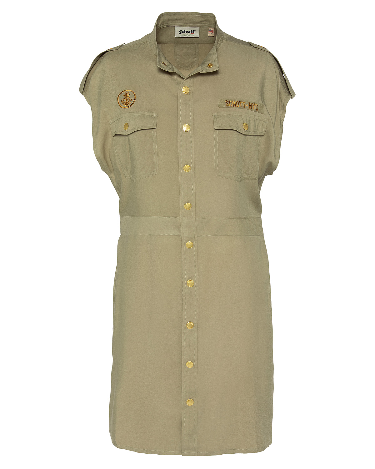 Robe sans manche army, SCHOTT
