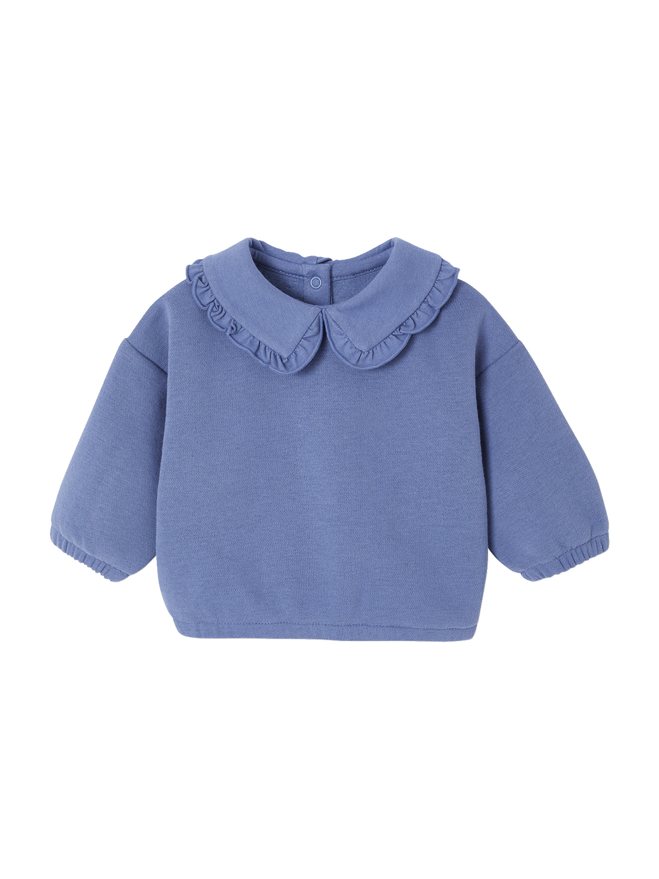 Sweat naissance effet denim, VERTBAUDET