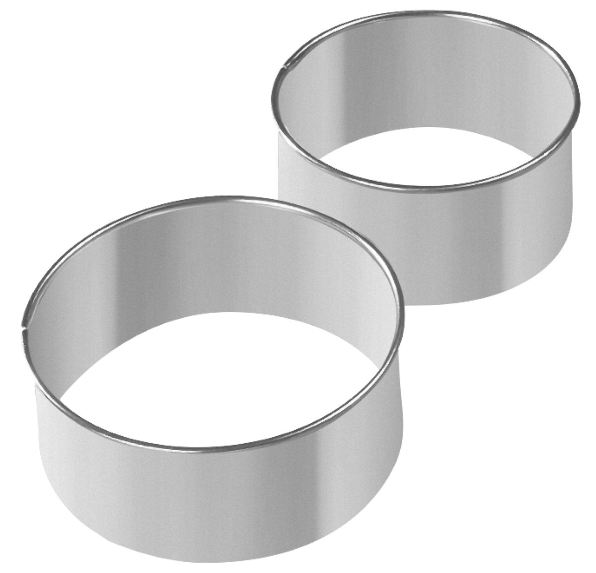Lot de 2 emporte-pièces ronds pour beignets, ZENKER
