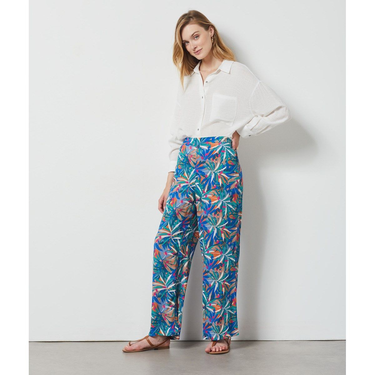 Etam pantalon best sale fluide femme