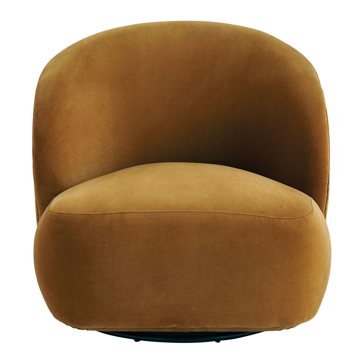Fauteuil velours, BLANC D’IVOIRE