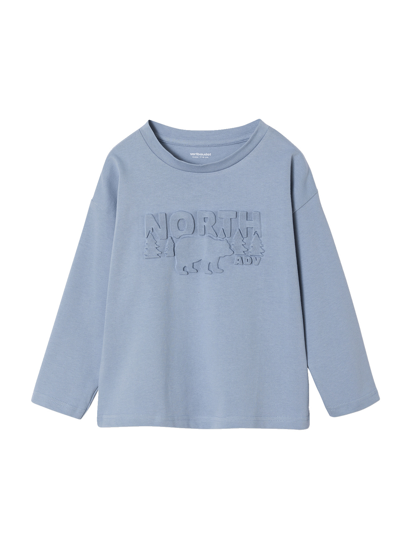 Tee-shirt manches longues, VERTBAUDET