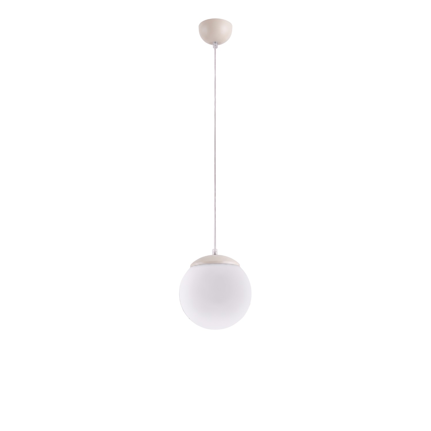 Suspension Acier Beige E27 1 Ugo, EDEN