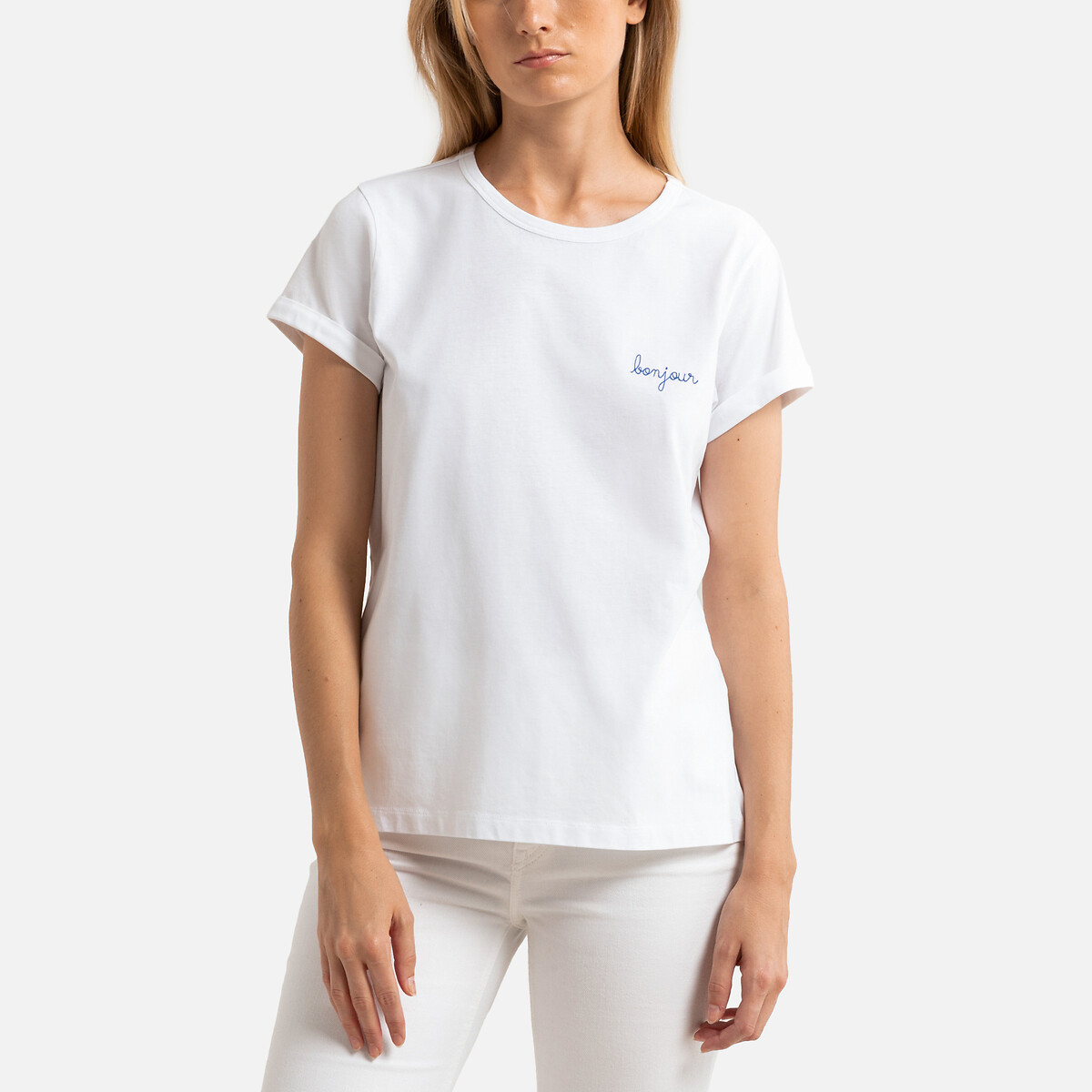 Poitou Organic Cotton T-Shirt with Short Sleeves
