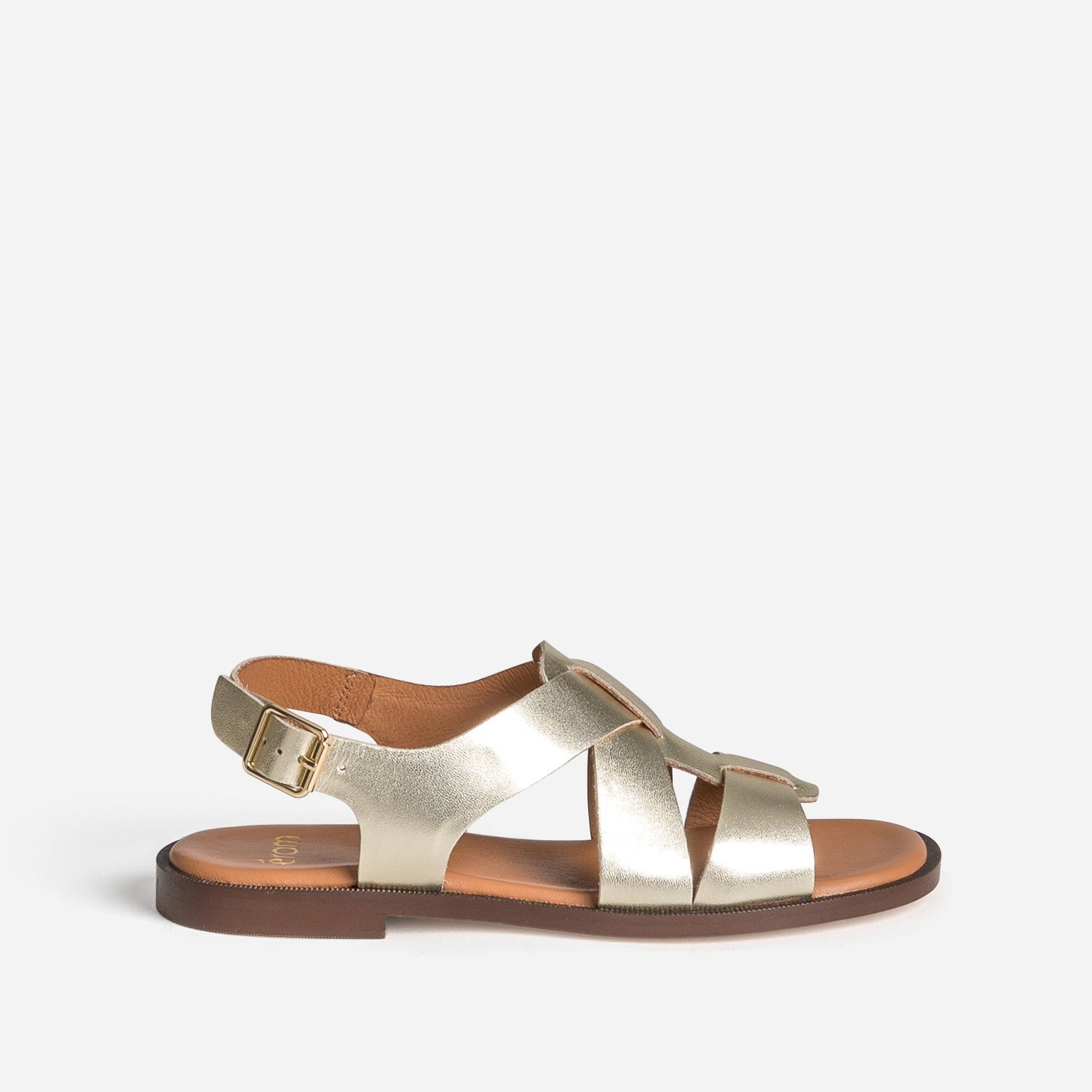 Sandale Plate en cuir SENA, ERAM