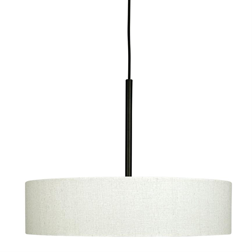 Suspension en métal et tissu Noir/Blanc Calix, DYBERG LARSEN