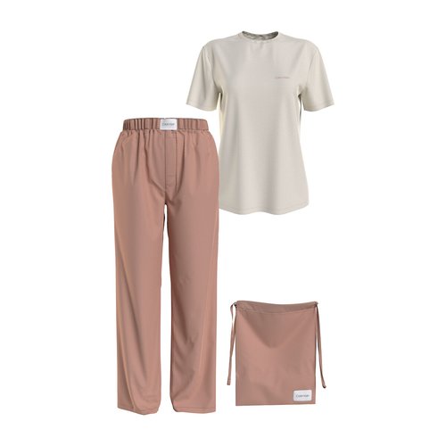 Pyjama-set rosa/weiss Calvin Klein Underwear | La Redoute