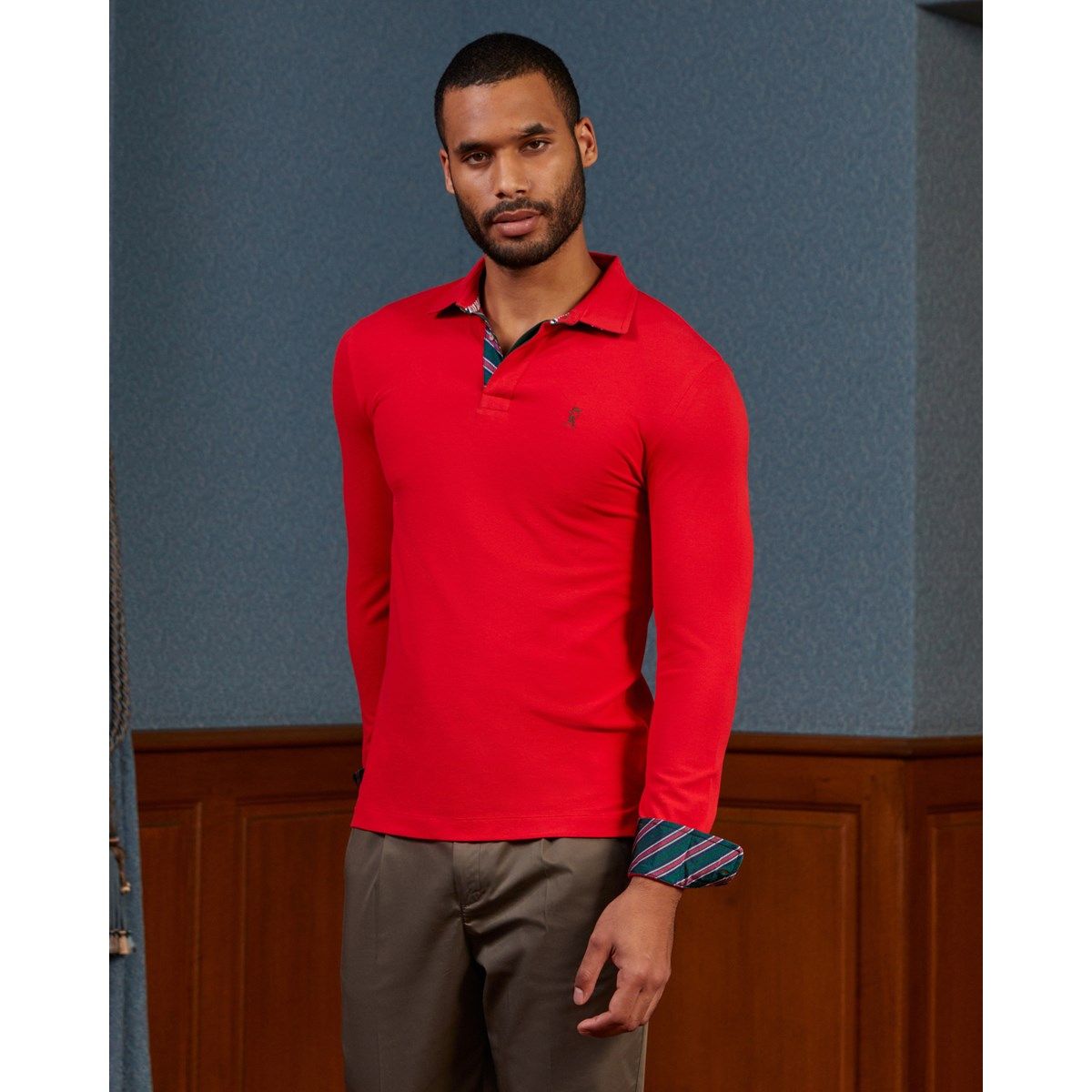 Polo vicomte manche longue cheap