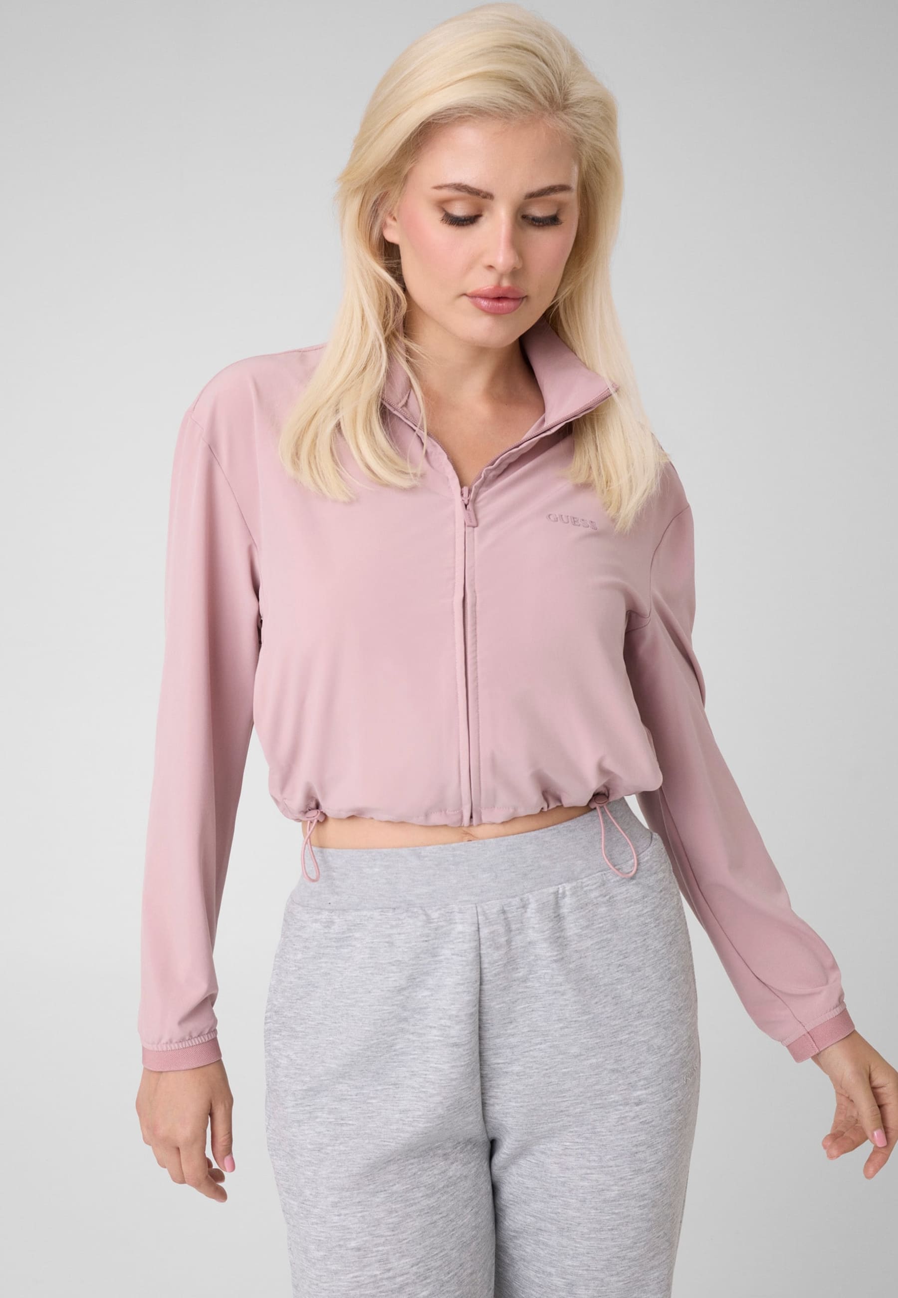 Sweatshirt À Col Montant, GUESS