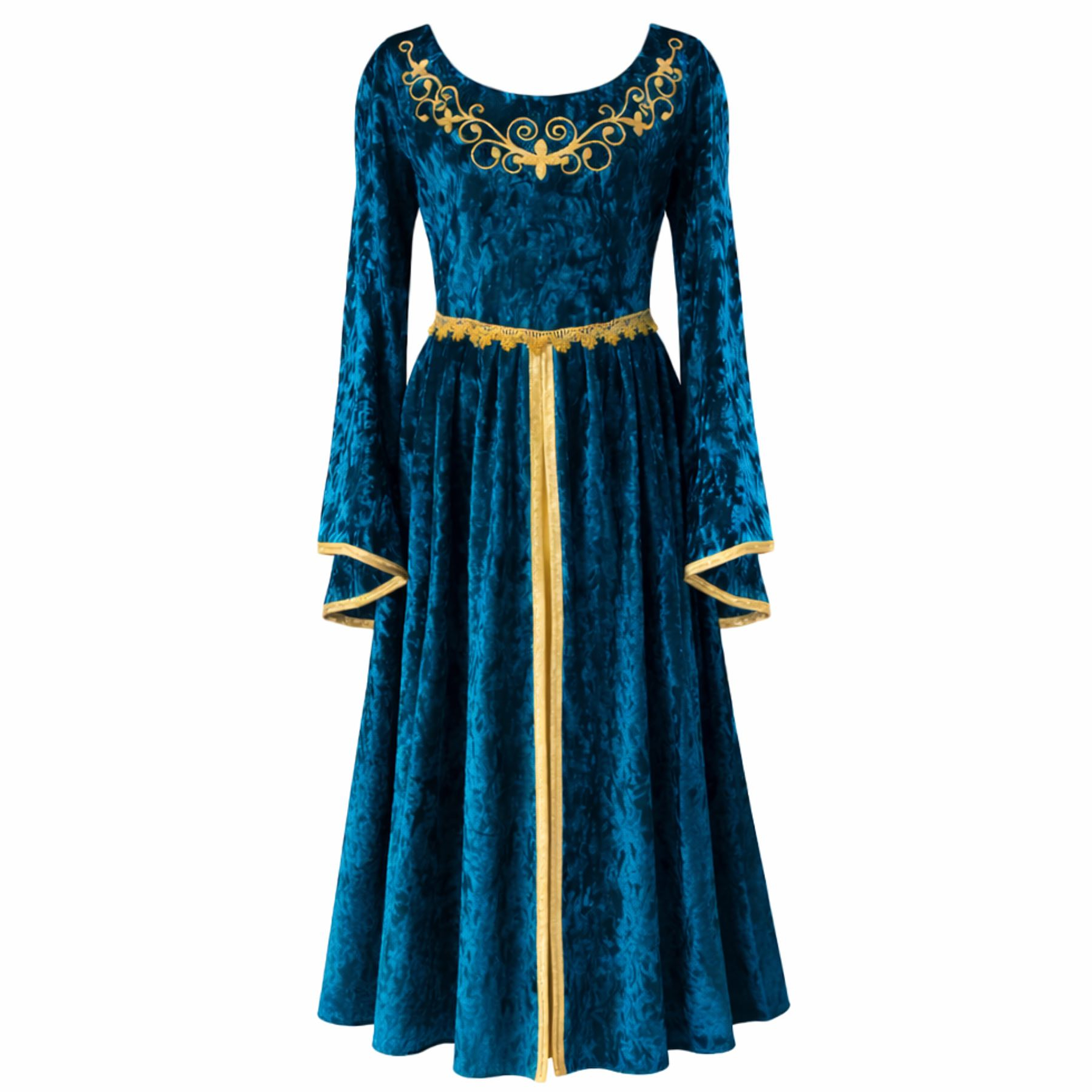 Déguisement enfant – Robe de reine Guenièvre, GREAT PRETENDERS