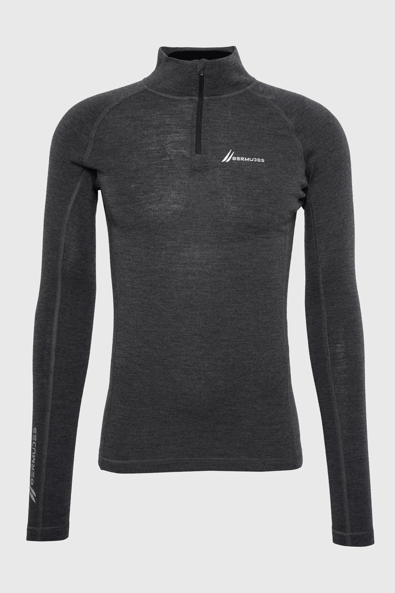 T-shirt thermique manches longues OLIVER, BERMUDES