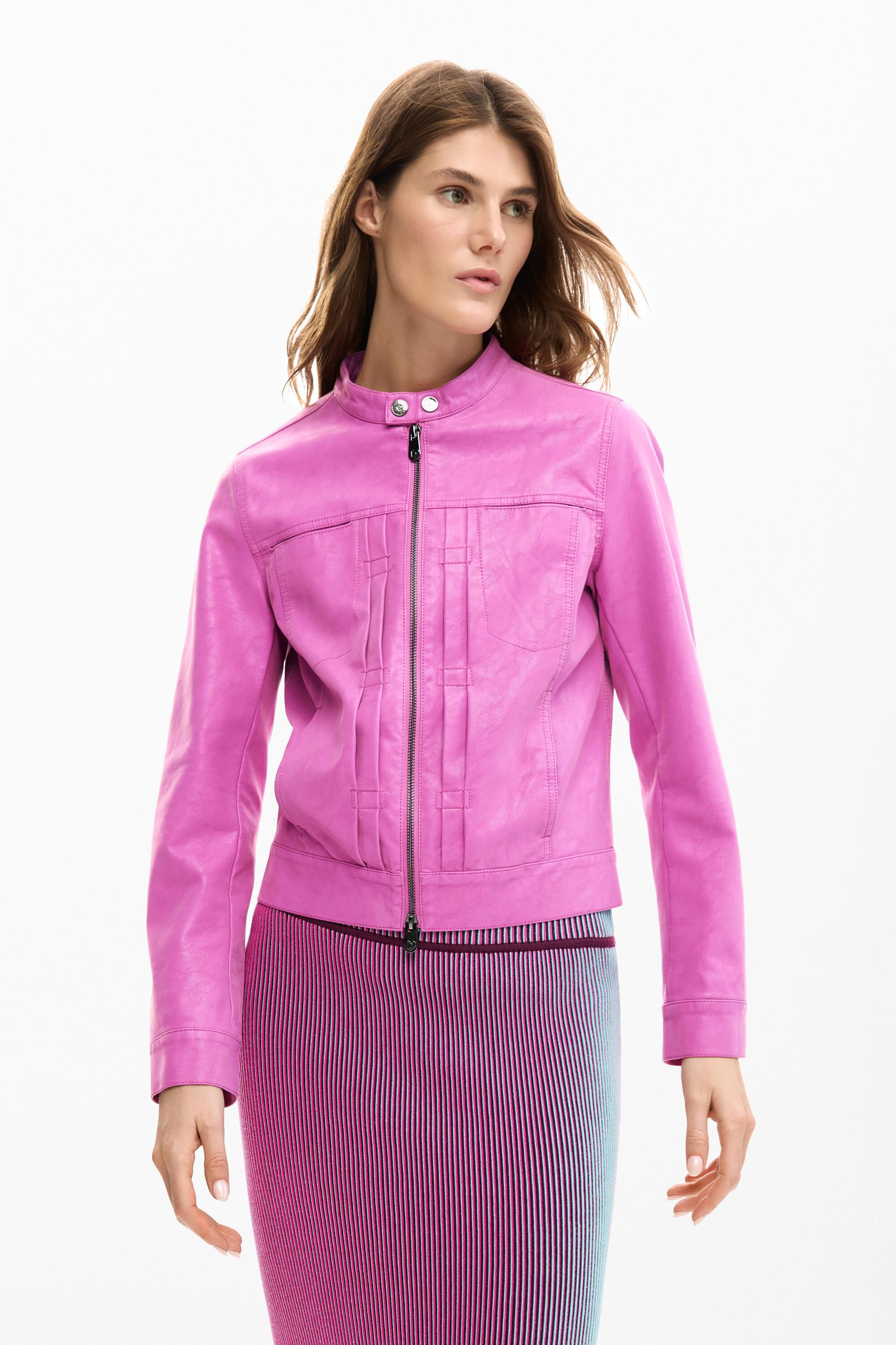 Veste effet cuir, DESIGUAL
