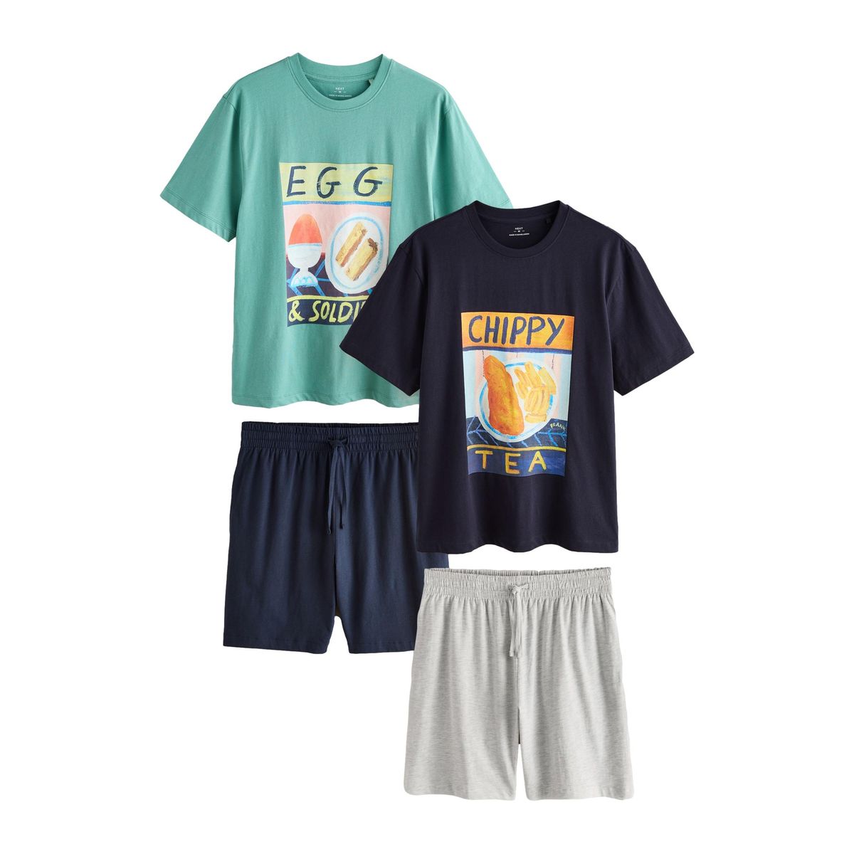 Pyjama en jersey frankie thorpe, lot de 2, NEXT