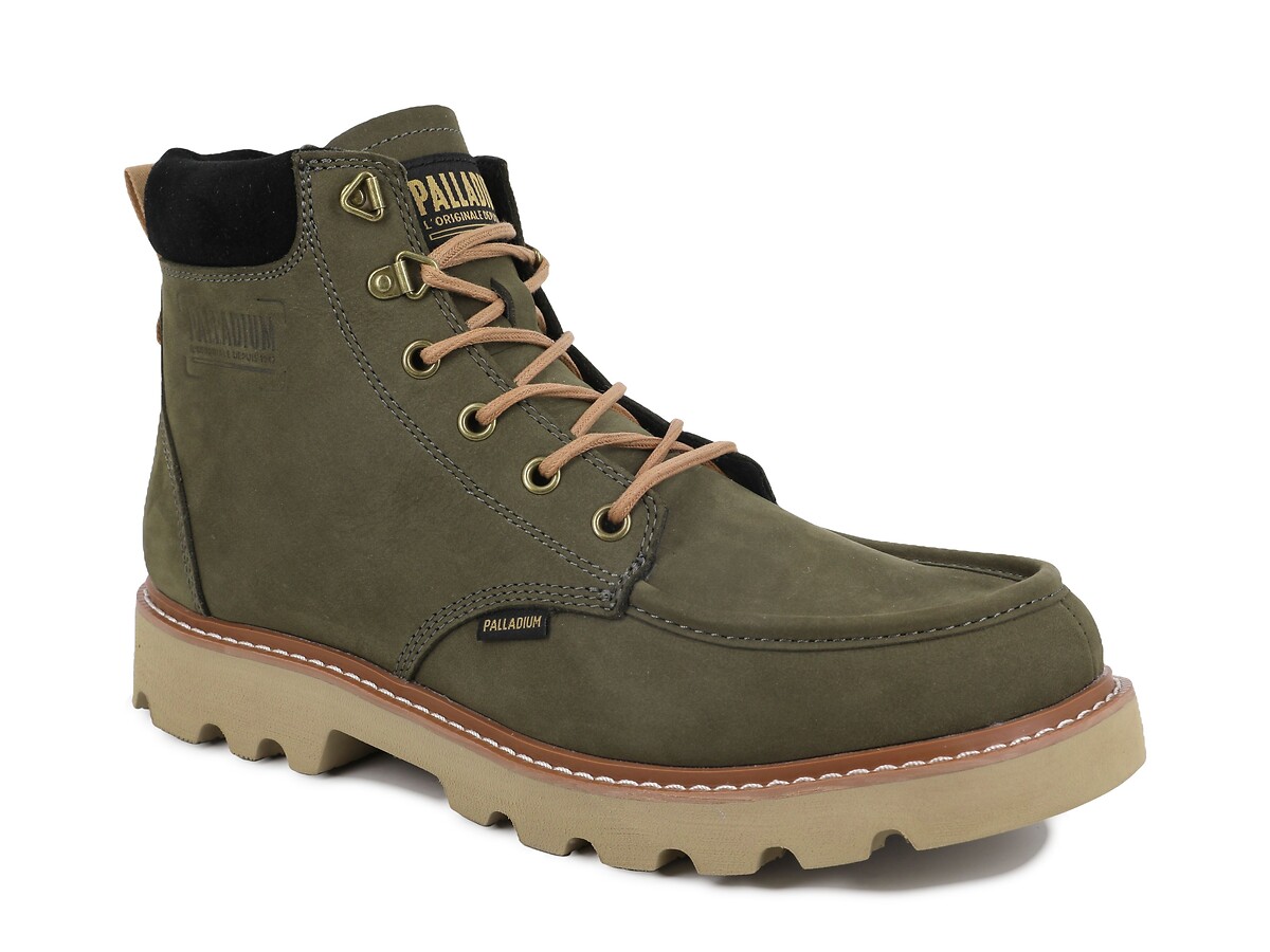 Palladium Botines de piel TROOPERLITES GRIT ZIP — photo 2