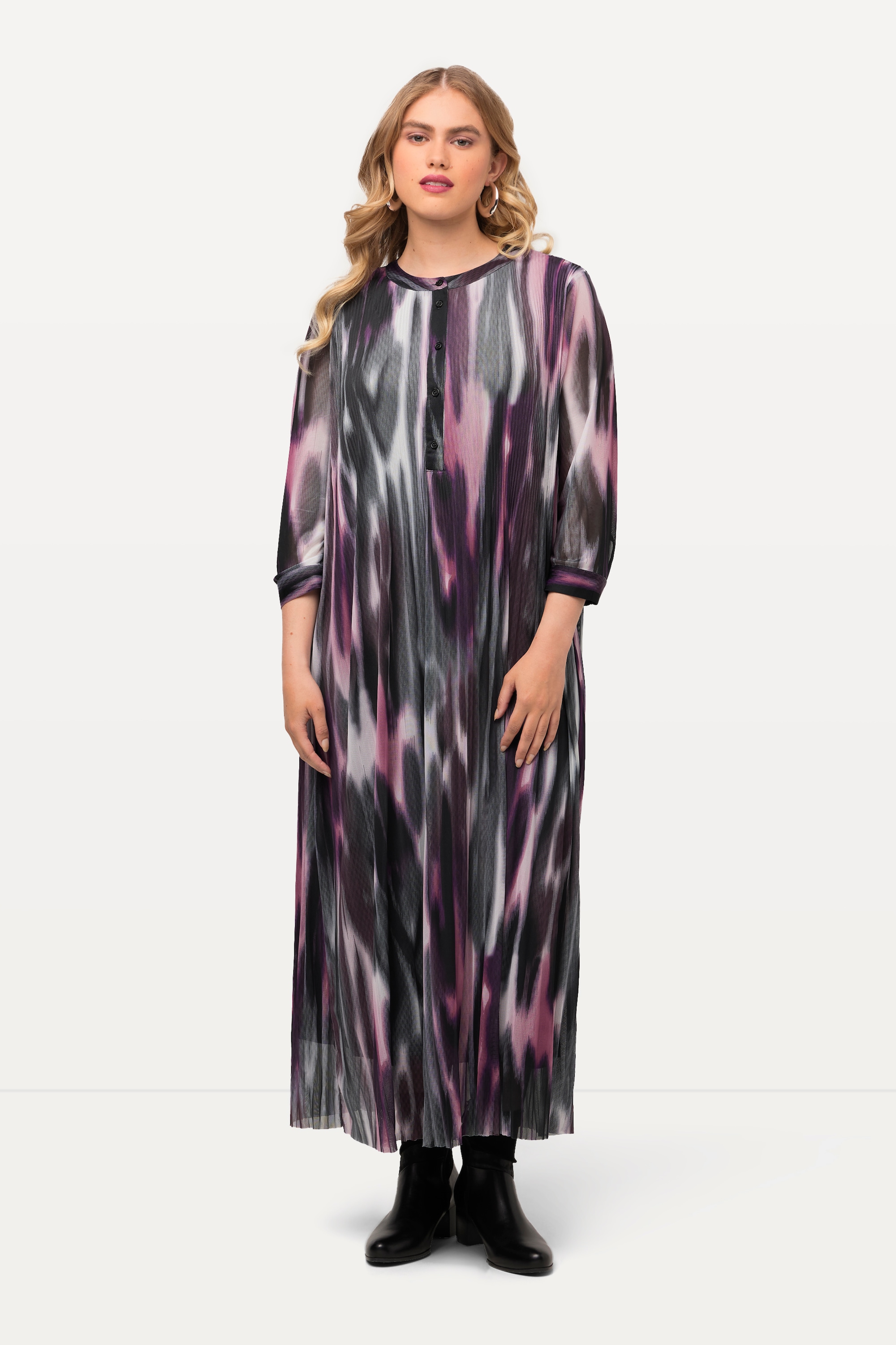 Robe midi à ligne en A, ULLA POPKEN