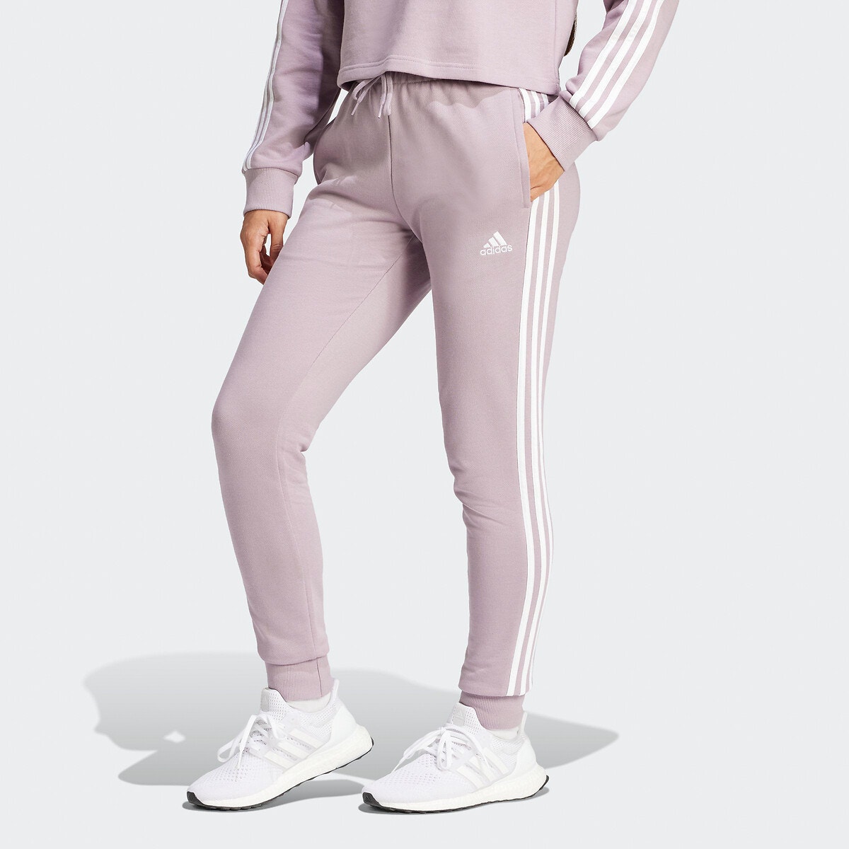 adidas Bas de Survêtement Tiro Essential - Noir/Rose Femme