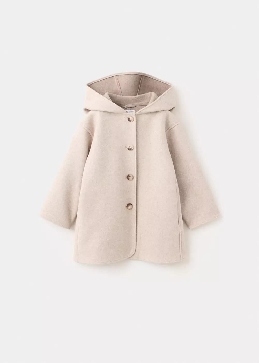 Manteau long drap de laine, MANGO BABY