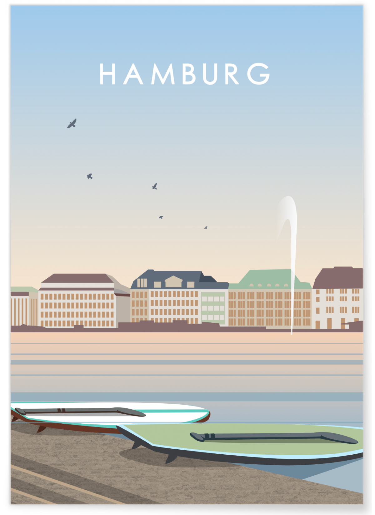Poster Hamburg, L'AFFICHERIE