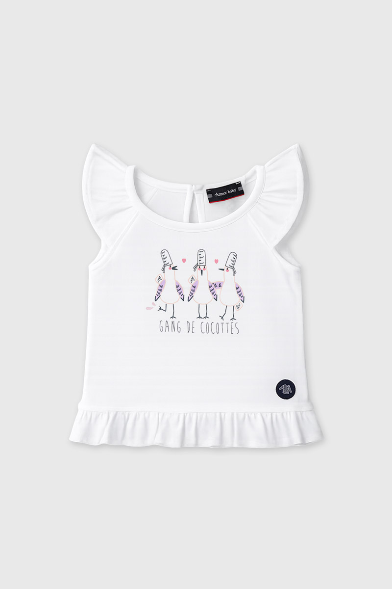 Débardeur cocottes Baby - coton léger, ARMOR-LUX