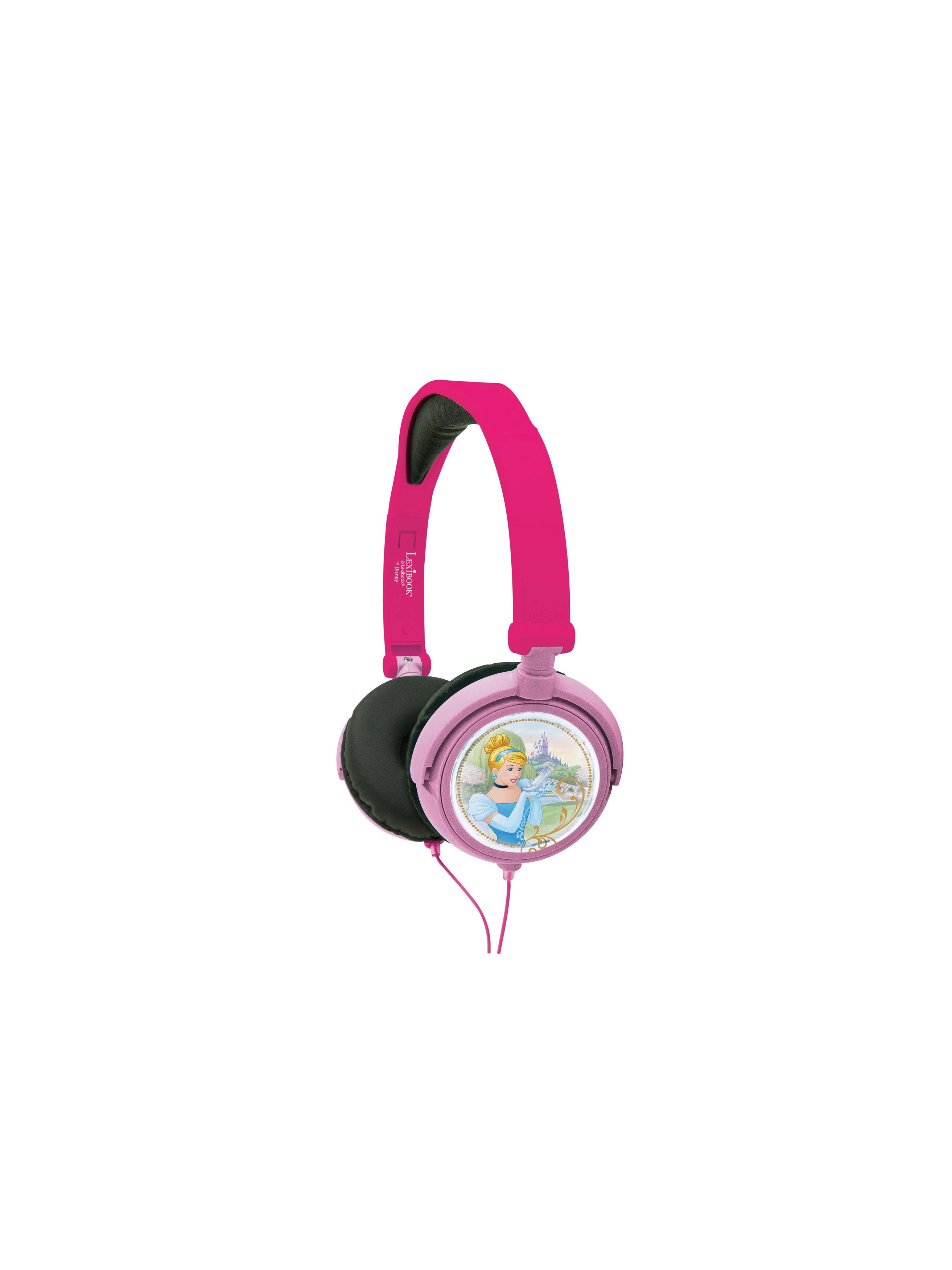 Casque stéréo filaire pliable Disney Princesses, LEXIBOOK