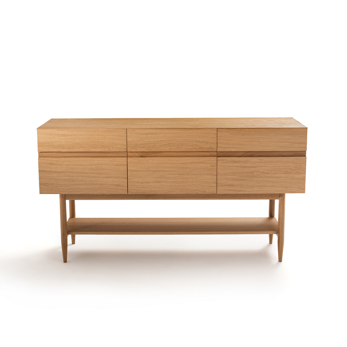 Product photograph of Laval Oak Sideboard from La Redoute UK.
