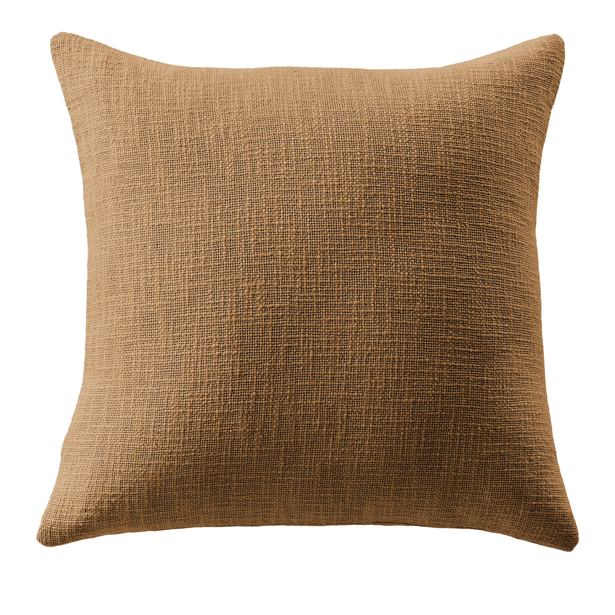 Coussin 45x45 cm Coton Camel, EDEN