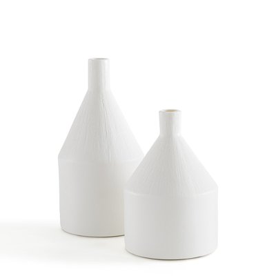 Lot de 2 vases décoratifs céramique H16/21cm,Arina LA REDOUTE INTERIEURS