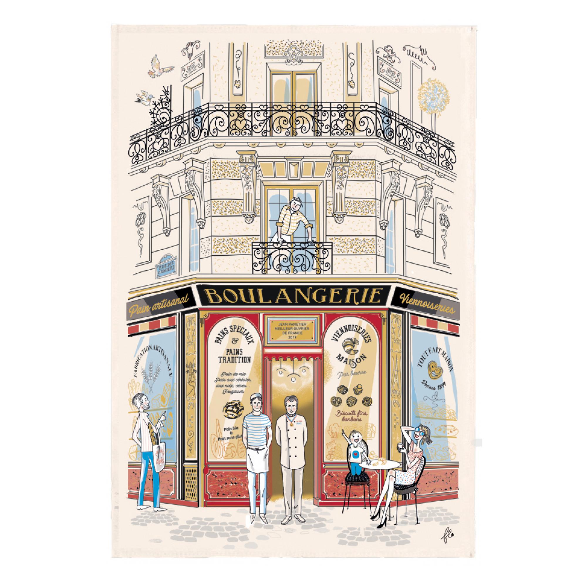 Torchon Façade Boulangerie, WINKLER