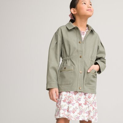 Cotton Press-Stud Jacket, 3-14 Years LA REDOUTE COLLECTIONS