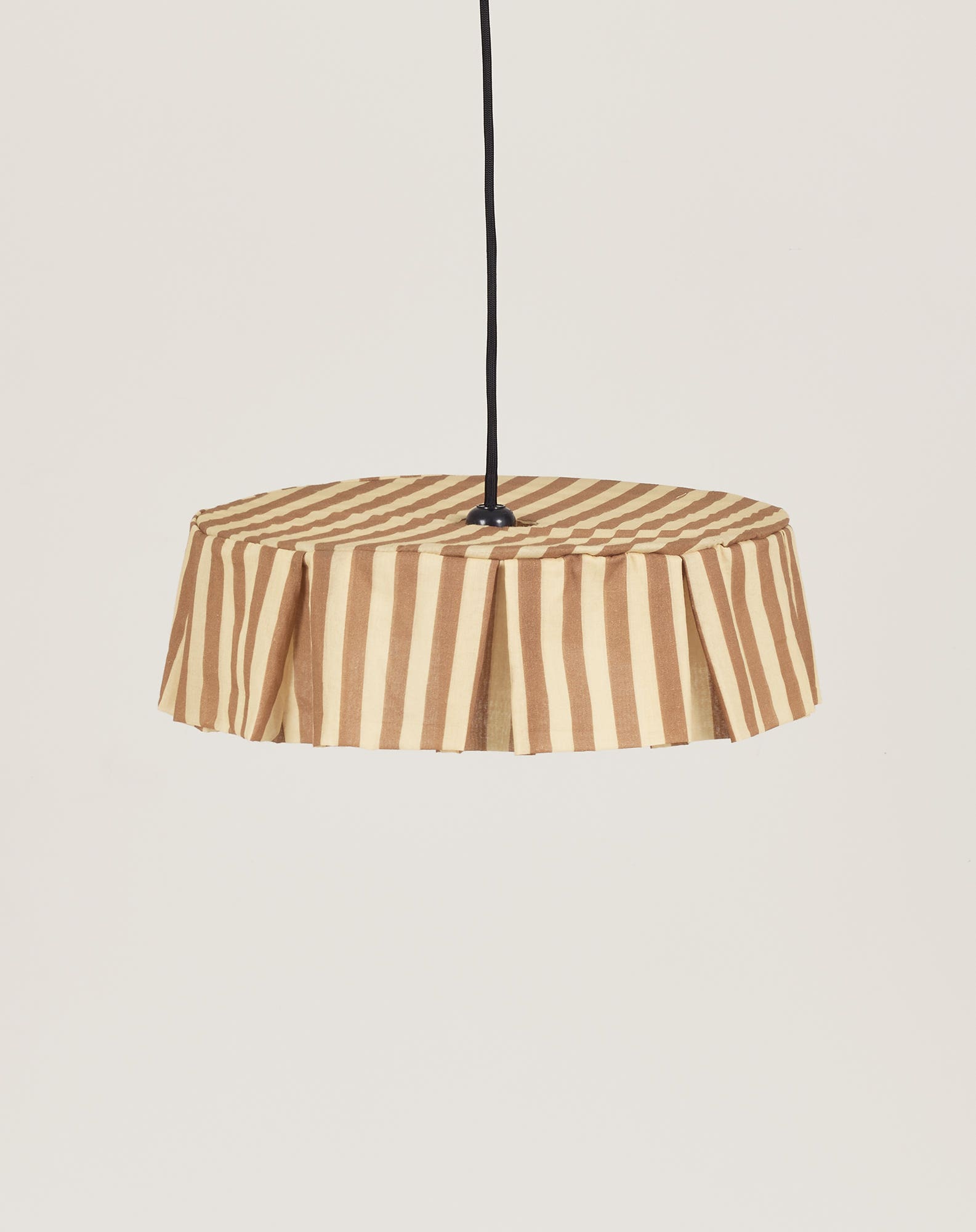 Abat-jour pour suspension en voile de coton diam. 40 cm – VIBES, NOBODINOZ