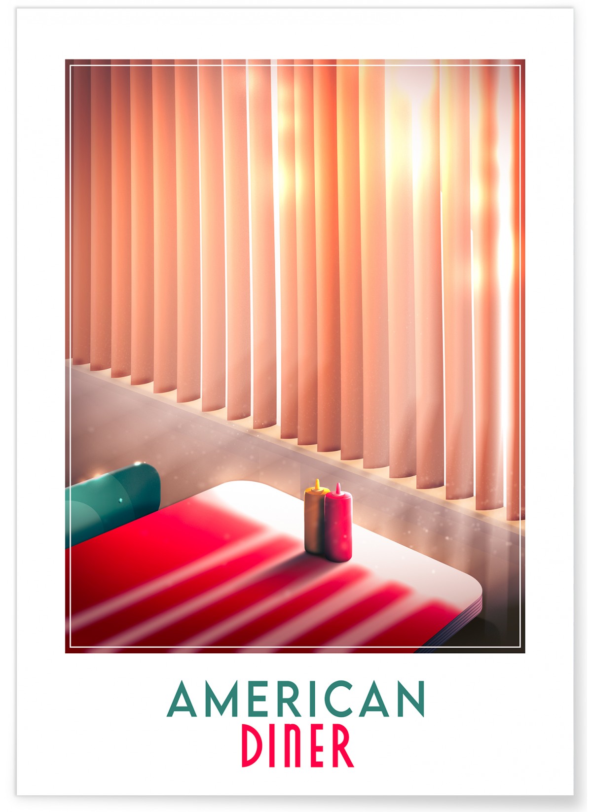 Affiche American Diner, L'AFFICHERIE