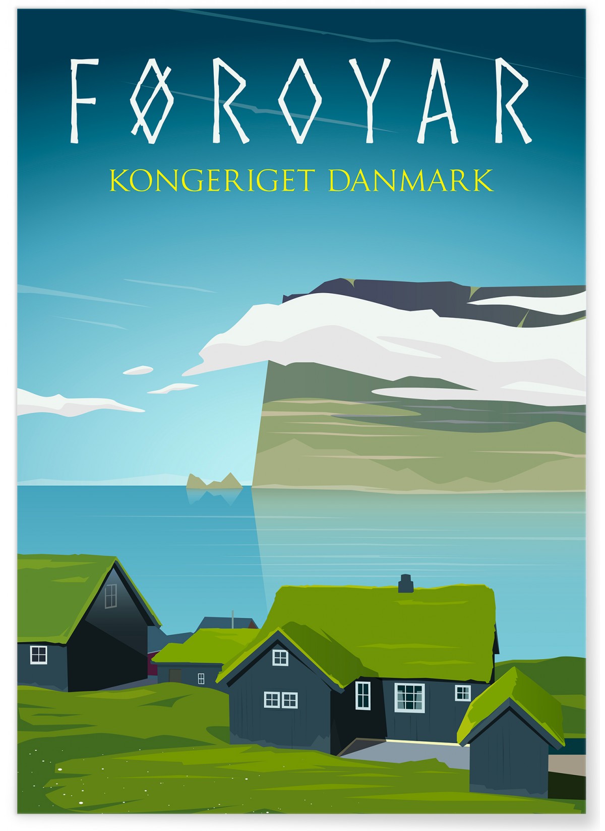 Affiche Îles Féroé, L'AFFICHERIE