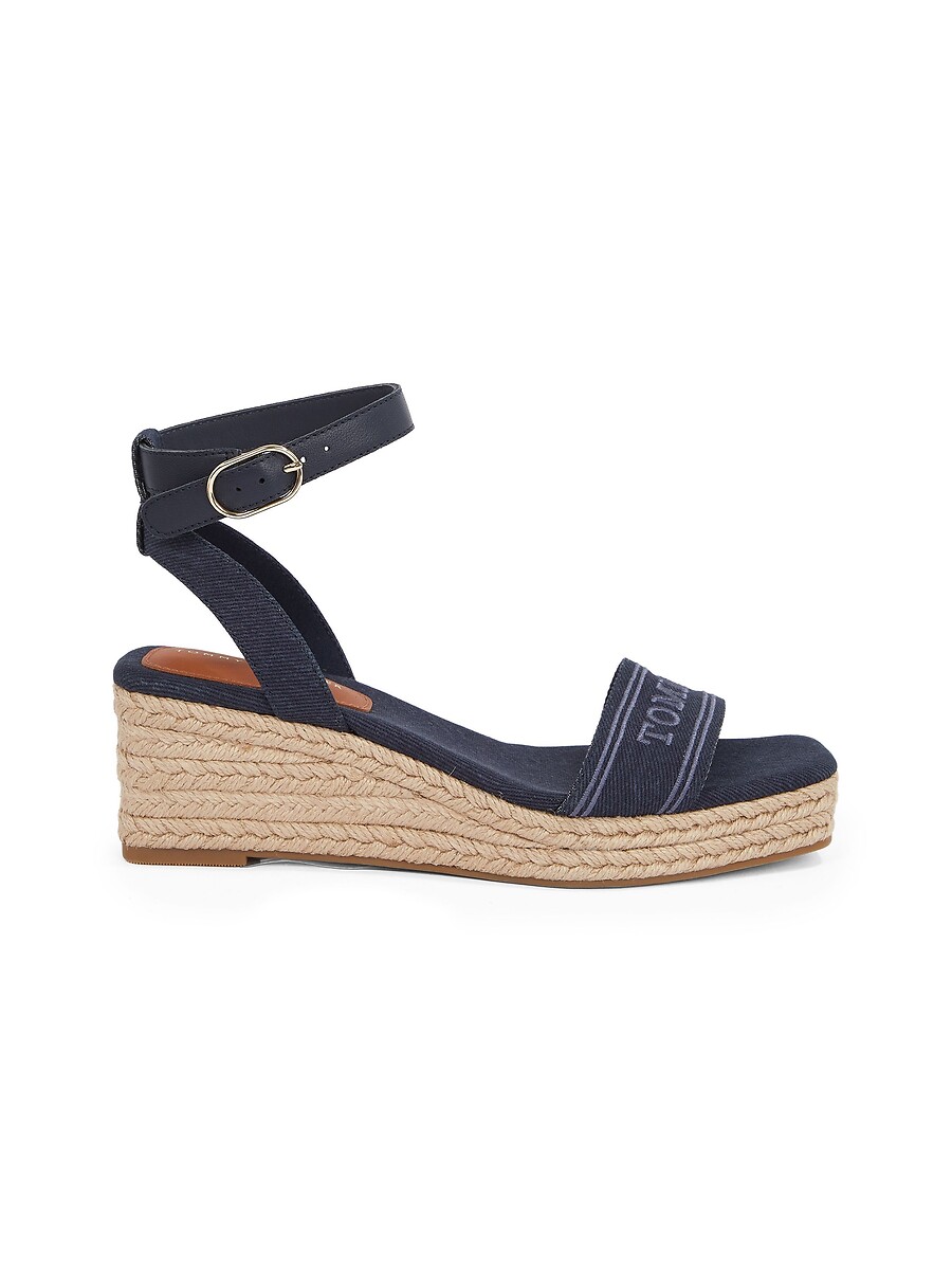 Tommy Hilfiger Sandalias con tacón de cuña — foto 2