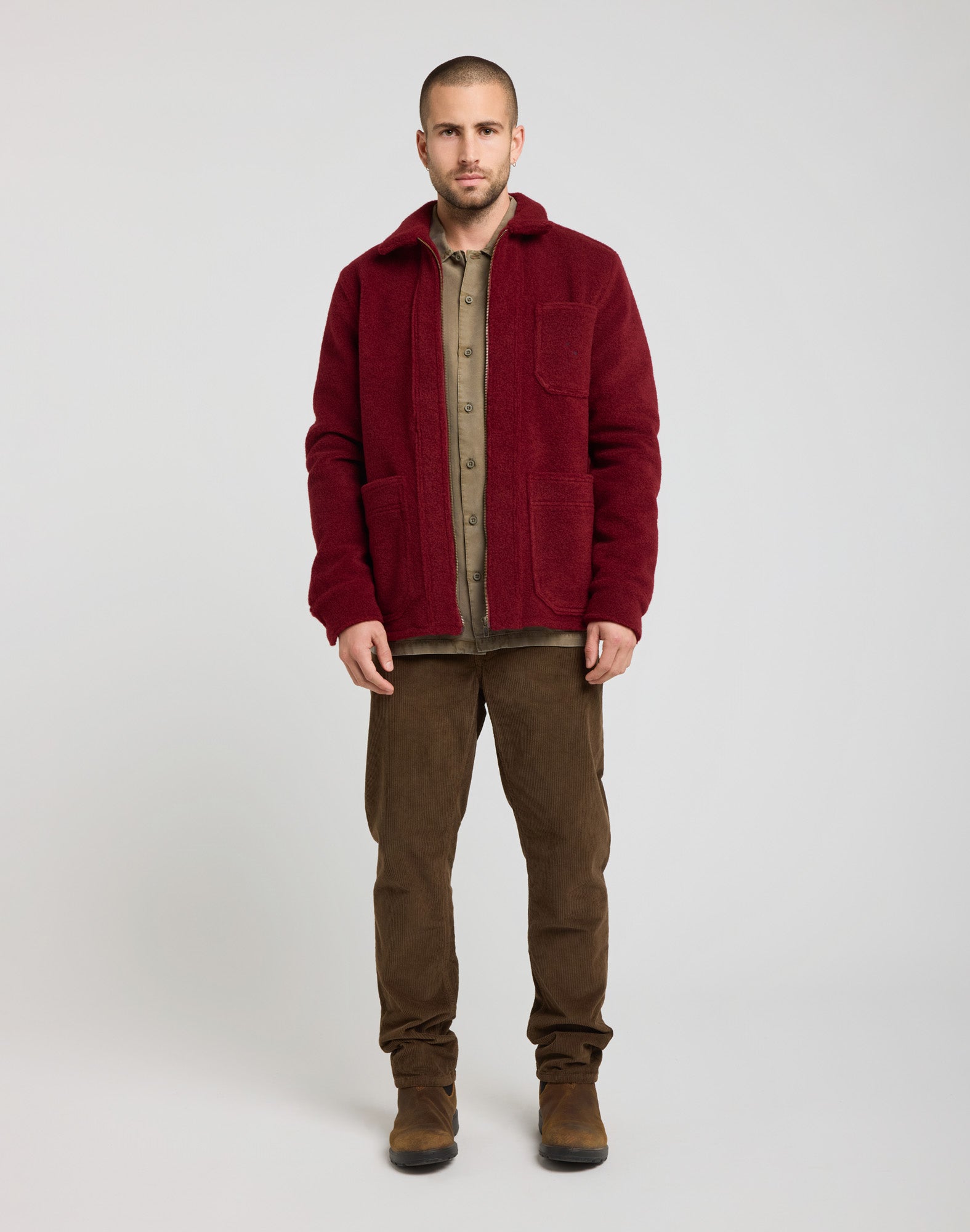 VESTE RED, PULLIN